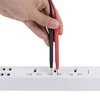 QHTITEC Electrical Multimeter Test Leads Set with Alligator Clips Test Hook Test Probes Lead Professional Kit 1000V 10A CAT.II 3