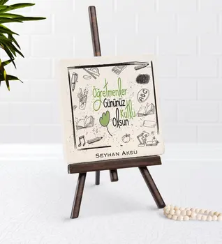 

Personalized Teachers Present-Day Happy Şovaleli Natural Taş-8