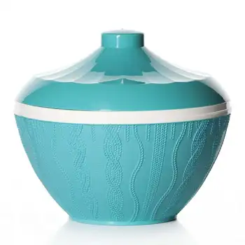 

Salad Bowl "melange" 1,45 liters from the roofs. (turquoise)