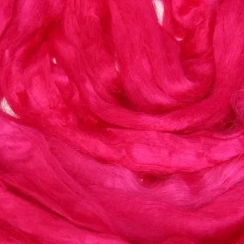 

Wool for felting "gamma" fv-025 "Fiber for felting" 100% viscose 25g No. 1011 Malva