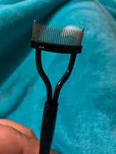 Separador de Peine de pestañas negro, maquillaje, rímel, rizador de pestañas, peine, cepillo de cejas, herramienta de aseo, herramienta AR1