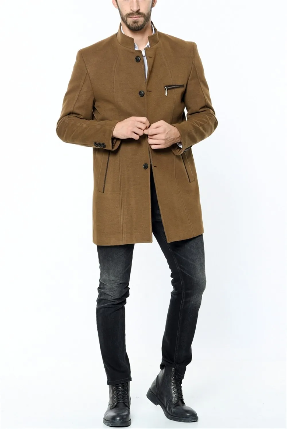 PLT8322 DEWBERRY пальто CAMEL|Пальто| |