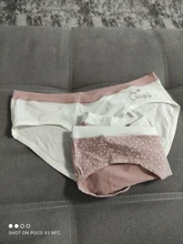 5544 #2 unids/bolsa Sexy impreso algodón maternidad bragas baja cintura V bragas para mujeres embarazadas verano ropa interior de embarazo Lencería