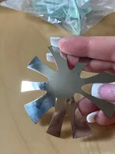 Cortaúñas para manicura profesional, 9 tamaños, corte de sonrisa francesa, línea en V, forma de almendra, cortaúñas, acrílico, rosa, blanco, FRANCÉS