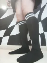 Calcetines de fútbol para adultos y niños, resistentes al desgaste, hasta la rodilla, 13 colores