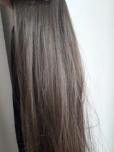 Eunice-coletero largo y recto con Clip en la cola, postizo con horquillas, extensiones de cabello sintético