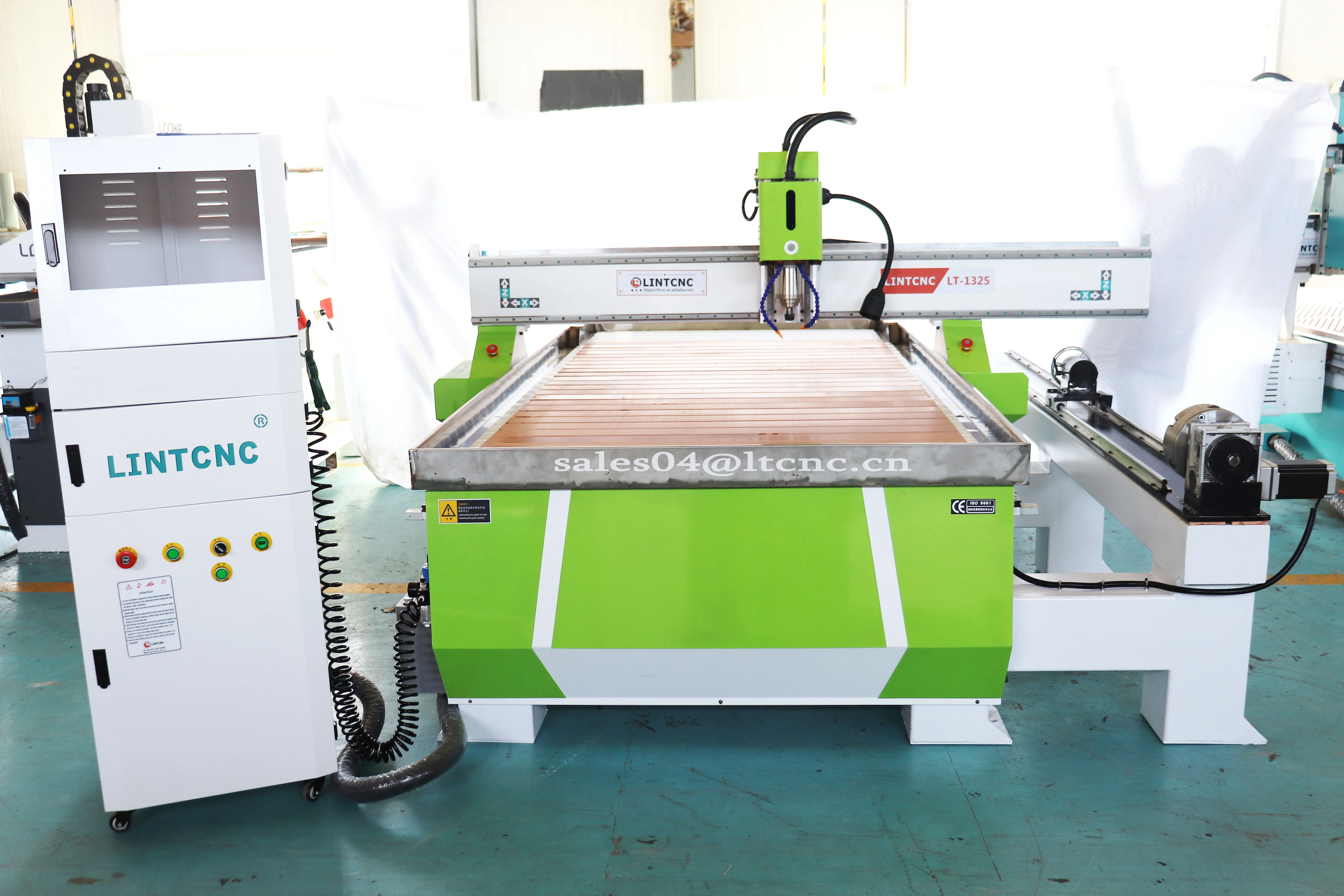 Vacuum Table Wood Router 4th Axis Foam 