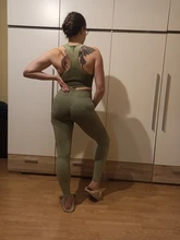 Fitness Sportswear Clothing Gym Leggings Workout-Set Seamless Women Gym 2piece 