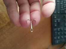 5002 Fishing-Tackle Treble-Hooks Bend Owner Pike-Bass for 15pcs/Box Round Silver-Size