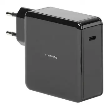 

WALL CHARGER VIVANCO 34316 - USB TIPO-C-60W-VOLTAGE AUTOMATIC (5V / 3A, 9V / 3A, 12V / 3A, 15V / 3A, 18V / 3A, 20V/