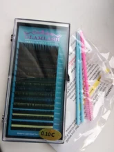 Pbt Eyelash-Extension CURL Faux-Mink-Lash Natural Korean Handmade Mix Soft L/LU 7--15/15-20/20-25mm