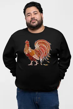 

Angemiel Wear Orange Shades Cock Black Men 'S Sweatshirt