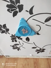 Comedero lento para mascotas, ventosa para alimentación de perros, almohadilla para lamer, tazón de silicona suave, esterilla para entrenamiento de aseo, 18x18x1,5 cm