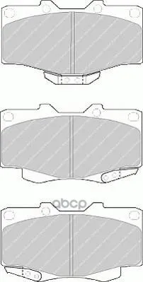 Колодки Тормозные Toyota Land Cruiser 70/80/90/4 Runner 87- Передние Ferodo Fdb797 Ferodo арт. FDB797