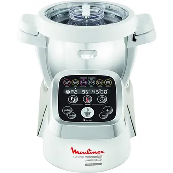 

Reconditioned-Moulinex Cuisine Companion, HF800A13, kitchen Robot with 6 automatic programs