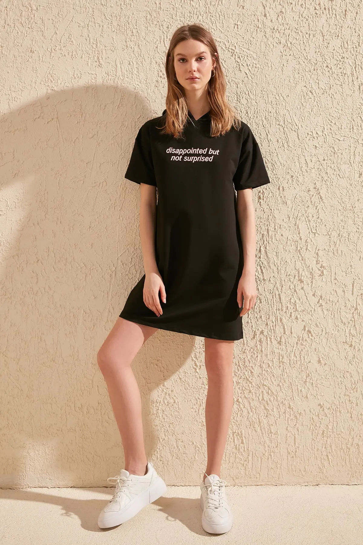 

Trendyol Printed Sweat Knitted Dress TWOSS20EL0825