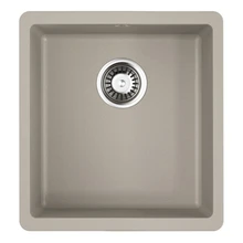 Мойка для кухни Omoikiri Kata 40-U-SA Artgranit(бежевый)(Ударопрочная, устойчива к царапинам, встраиваемая, перелив