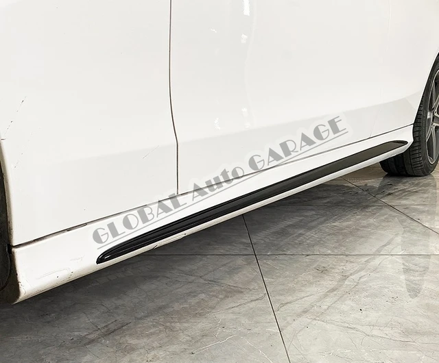 Para Mercedes Benz Serie C W205, umbral de falda lateral 2014-2020