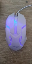 S1 USB Wired Gaming Mouse 7 Colors LED Backlight Ergonomics Gamer Mouse Flank Cable Optical