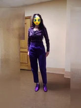 Pantalones ceñidos informales para mujer, pantalón de negocios, elegante, con cremallera falsa, retro, colores lisos, P575