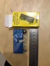 Llave para Mesa de dos garras, cubierta trasera de reloj, herramienta de apertura, removedor Rectangular ajustable, Kit de reparación de reloj, ajustador de calibre de 52mm