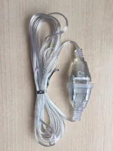 Eu/Us-Plug Light-String Curtain-Light Extender-Wire LED Holiday Wedding-Party 