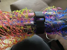 Correas de amarre para caña de pescar, accesorios de pesca al aire libre, 10 Uds.