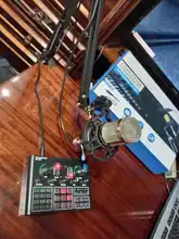 BM800 Pro Microphone-Mixer Condenser Mic-Stand Sound-Card Bluetooth-Recording Audio Live-Broadcast