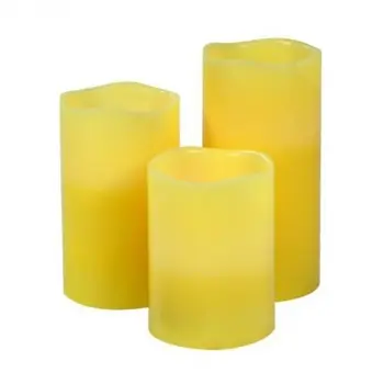 

SET 3 CANDLES WITH LED LIGHT AND AROMA JOCCA 2276-TIMER UP TO 8H-INCLUDES REMOTE
