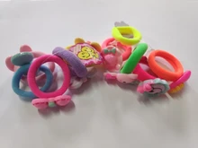 Lote de 10 unidades de accesorios para el cabello para bebé, coleteros elásticos de dibujos animados para niña, coleteros para niña, diadema para bebé