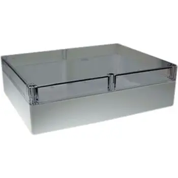

Plastic container 230x300x86mm Light Gray PC IP 65