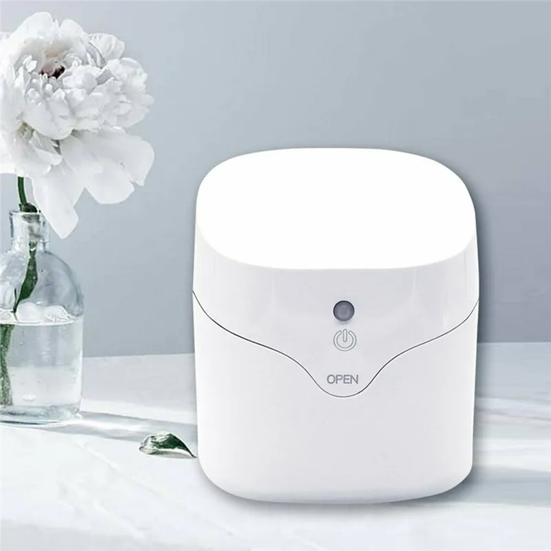 

Mask Sterilizer Box Alcohol Disinfection Box Salon Nail Metal Tools Disinfector Manicure Implement ToolAlcohol Disinfection Box