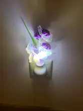 Lamp Mushroom Night-Lighting LED Romantic Lilac Home-Art-Decor Colorful Us/eu-Plug Lovely