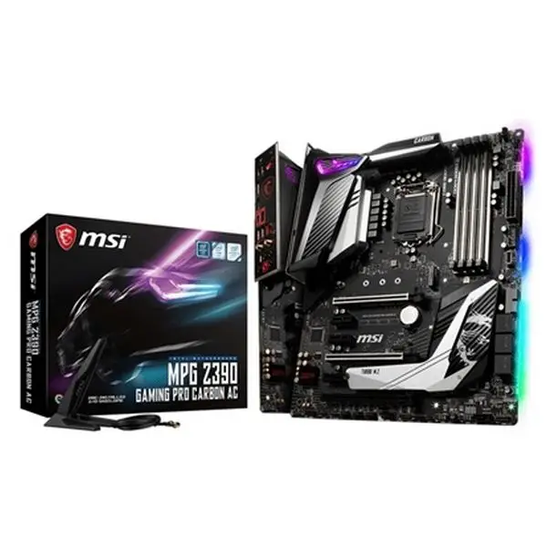 Игровая Материнская плата MSI MPG Z390 PRO CARBON AC ATX LGA1151