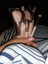 Cepillos de maquillaje MAANGE Pro Set de pinceles rosas sombra de ojos en polvo de mezcla delineador de cejas maquillaje belleza de cosméticos pinceles
