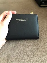 Cartera pequeña de piel con borlas para mujer, billetera corta de piel con cremallera, 2020