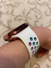 Correa de bucle Solo para Apple Watch, banda elástica de silicona transpirable de 44mm, 40mm, 38mm y 42mm, serie iWatch 3, 4, 5, SE, 6