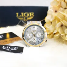 Watches Female Quartz Women Bracelet Steel Top-Brand New-Fashion Ladies Luxury LIGE Creative