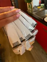 Alileader-extensiones de cabello con Clip para mujer, extensiones de cabello liso con degradado, de alta temperatura, 57 colores