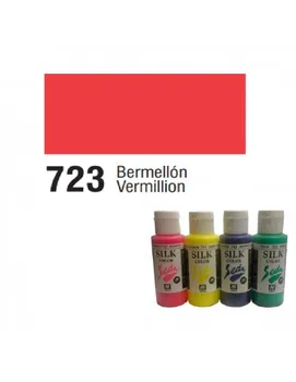 

SILK COLOR BASIC VERMILION POT 60 ML WITH CAP HINGE BRAND VALLEJO