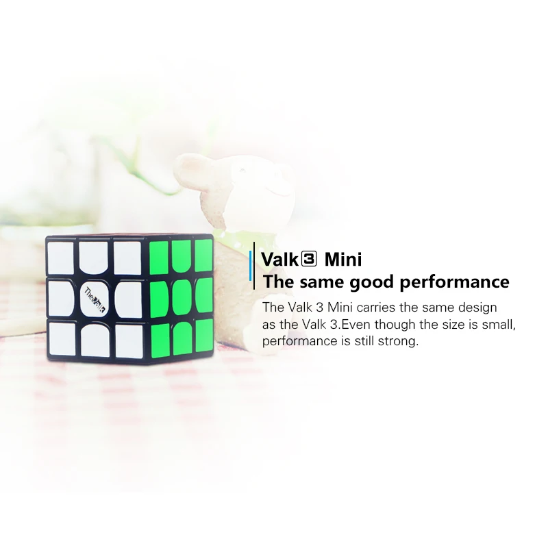 Qiyi Valk 3 Mini 3x3x3 скоростной куб valk3 mini 3x3 волшебный куб valk3Mini 3x3 головоломка волшебный куб Qiyi 3x3 куб головоломка игрушка Valk3