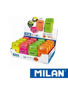 

ERASER MAS SHARPENER COMPACT FLUOR