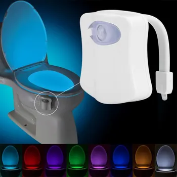 

LED toilet light with motion sensor light Bowl