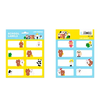 

LINE FRIENDS adhesive labels
