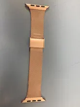 Correa Milanesa para Apple Watch, banda de 44mm y 40mm para iWatch de 42mm/38mm, pulsera de acero inoxidable para Apple watch series 5 4 3 SE 6