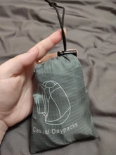 Mochila ultraligera plegable para hombre y mujer, morral ligero de 15L, mochila de viaje para deportes al aire libre