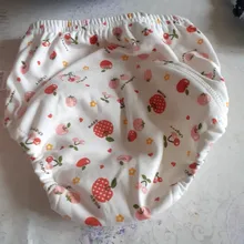 Pantalones de entrenamiento de algodón de 6 capas para bebé, bragas, pañales de tela reutilizables, pañales para niños, ropa interior impermeable para bebé, lavable