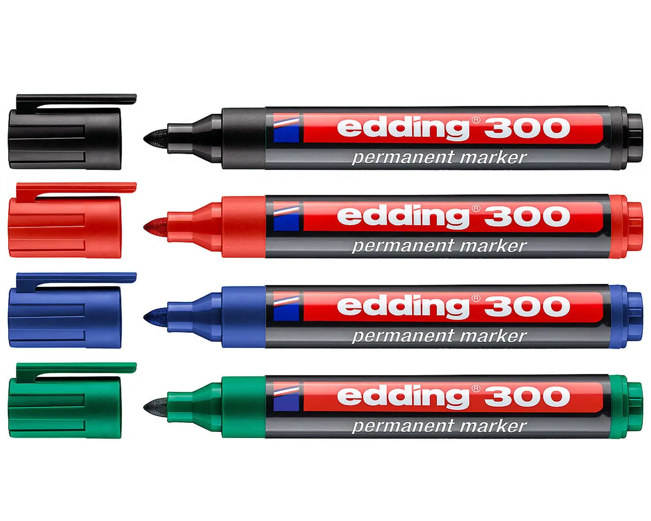 

Edding 300 Permanent Marker 4 Pcs