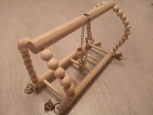 Bird-Toys Accessories Perch-Stand Cockatiel Budgie Parkiet Vogelspeelgoed 7pcs Jouet