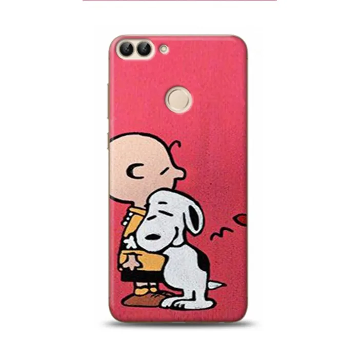 Чехол для телефона Huawei Honor 9 Lite Charlie Brown с рисунком Снупи | Мобильные телефоны и